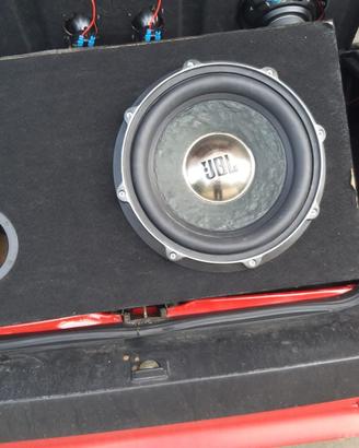 subwoofer e amplificatore 