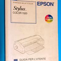 Manuale stampante Epson Stylus Color 1520