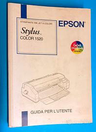 Manuale stampante Epson Stylus Color 1520