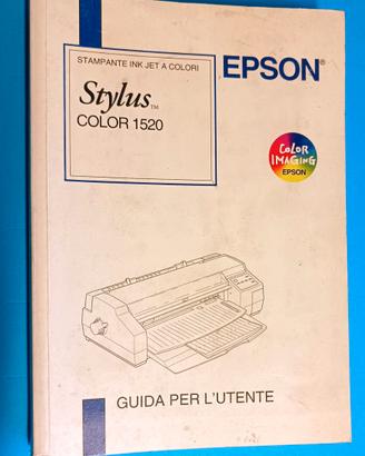 Manuale stampante Epson Stylus Color 1520