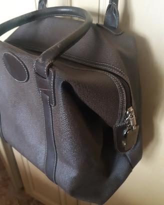 Borbonese bauletto Set  Borsa e Sciarpa