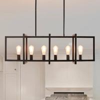 Lampadario da cucina sospeso 6 luci