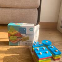 Geometric Sorter in legno Rolimate