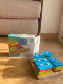 Geometric Sorter in legno Rolimate