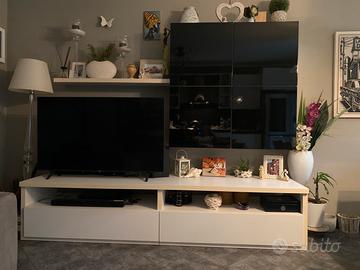 Parete tv soggiorno