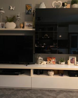 Parete tv soggiorno