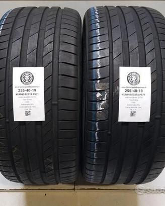 2 gomme 255 40 19 kumho a22726