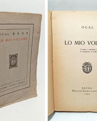 LO MIO VOLUME - OGAL 1922