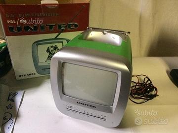 Mini TV portatile vintage - Audio/Video In vendita a Brescia