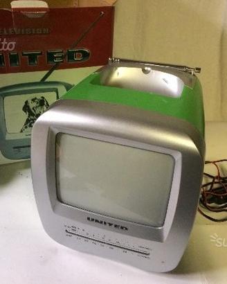 Mini TV portatile vintage