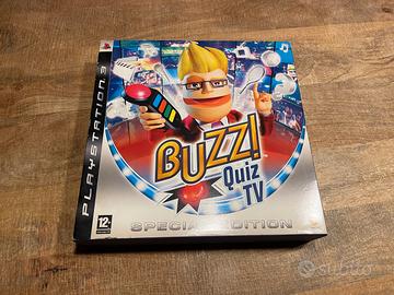 Buzz Quiz TV+Buzzer Wireless Playstation 3