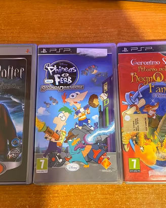 Lotto giochi PSP