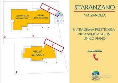 Ultimissima disponibilità: Via Zanolla, villa da