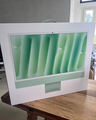 iMAC  M4 verde NUOVO