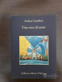 libro Camilleri Una voce di notte Ed. Sellerio