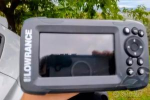 ecoscandaglio Lorenz con trasduttore e batteria