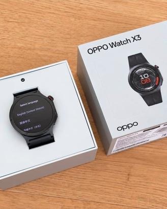 Oppo Watch X3 Obsidian Black con Kasco