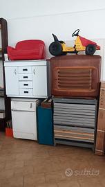 Cassettiera disegni, mobile officina, mobile cucin