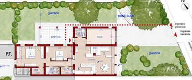 Appartamento con giardino