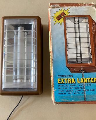 Lampada d'Emergenza / Torcia Vintage " Funzionante