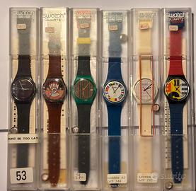 SWATCH LOTTO DI 9 OROLOGI