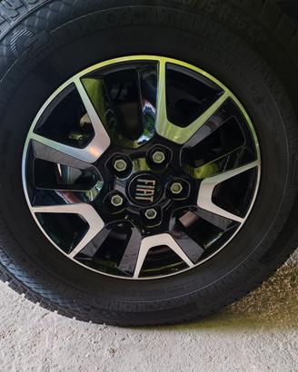 n2 cerchi in lega originali Fiat ducato R16 118 