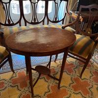 Salottino in noce  antico circa 70 anni di età