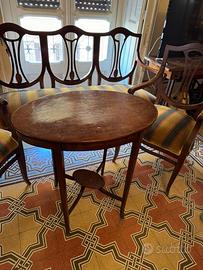 Salottino in noce  antico circa 70 anni di età