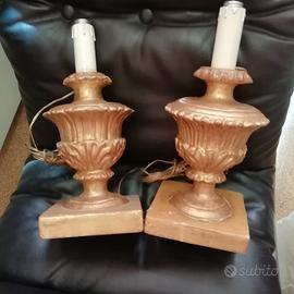 Coppia antiche abat jour  