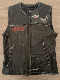 Gilet in pelle originale Harley Davidson