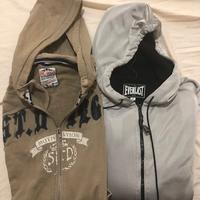 2 felpe con cappuccio Everlast, St.Diego