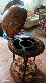 mobile bar mappamondo Zoffoli Calipso 