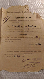 Documento antico 1936