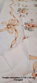 Tovaglie rettangolari cotone nuove 