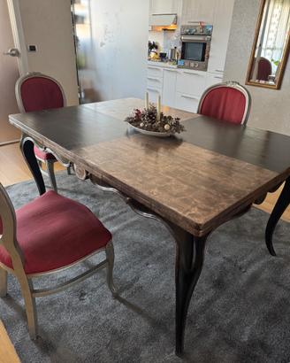 Tavolo da Pranzo di Design Neo-Classico – Legno La