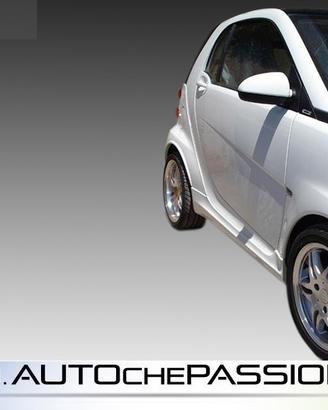 Coppia minigonne in ABS SMART FORTWO 451 2007 2014
