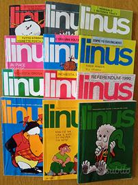 LINUS 1990 ( annata completa ) + ALMANACCO 1990
