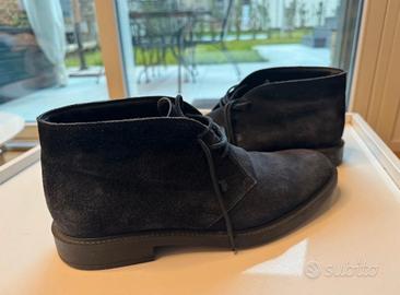 Polacchino Tod's in camoscio Blu Navy