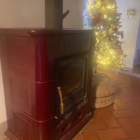 Stufa piazzetta in maiolica