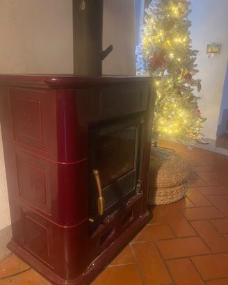 Stufa piazzetta in maiolica