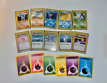 Lotto carte pokemon Set Base