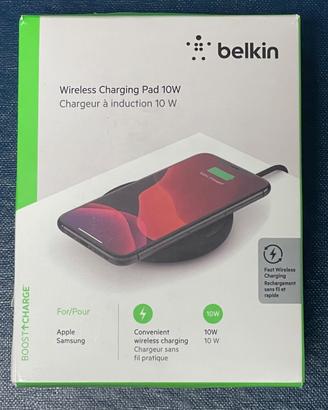 Belkin Caricatore wireless Qi 10W (iPhone Samsung)