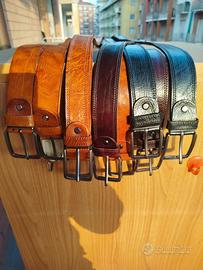 Cinture vera pelle artigianali 🔥 qualità premium