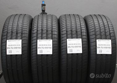 4 Pneumatici 195/55 R16 Michelin E - Primacy