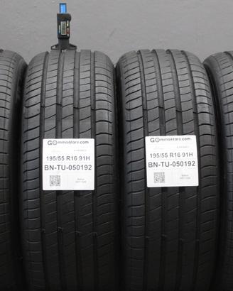 4 Pneumatici 195/55 R16 Michelin E - Primacy