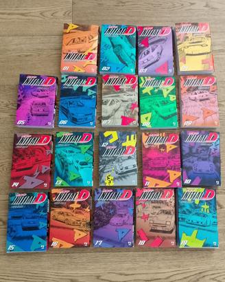 Initial D 1/19 - Serie Completa - Jpop - Italiano
