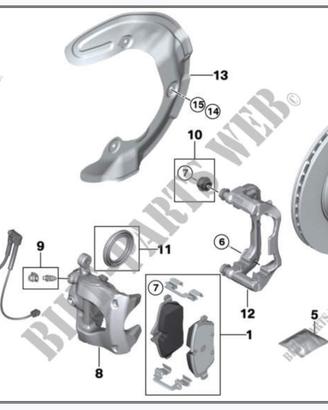 IMPIANTO FRENANTE MINI COOPER S F56 LCI2