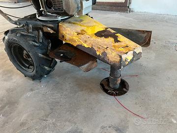 Decespugliatore con ruote ecotech 60