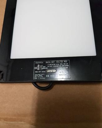IFM O2D904 Illuminatore BACKLIGHT 100X100 RED TRIG