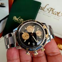 Paul Picot U-boot lemania 5100 acciaio oro pieno 